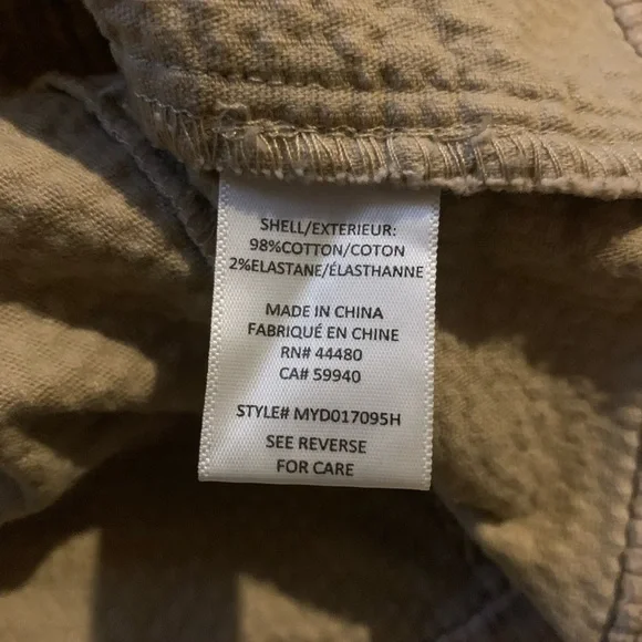 Tinseltown small corduroy Tan Midi Dress with Adjustable Straps - Picture 6 of 6